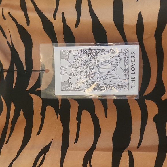 Realisation Par Tiger Print Mini Dress - Black and Tan - Picture 4 of 6